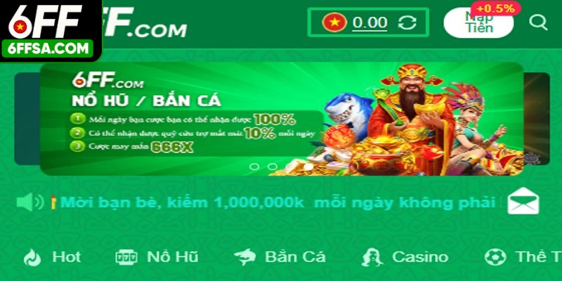 6FF Là Gì? Sân Chơi Giải Trí Ăn Khách Số 1 Hiện Nay