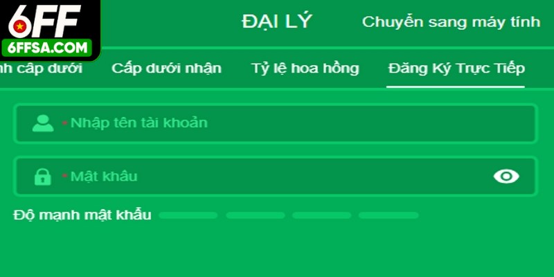 Đại Lý 6FF - Bùng Nổ Mức Thưởng Hoa Hồng Cực Khủng
