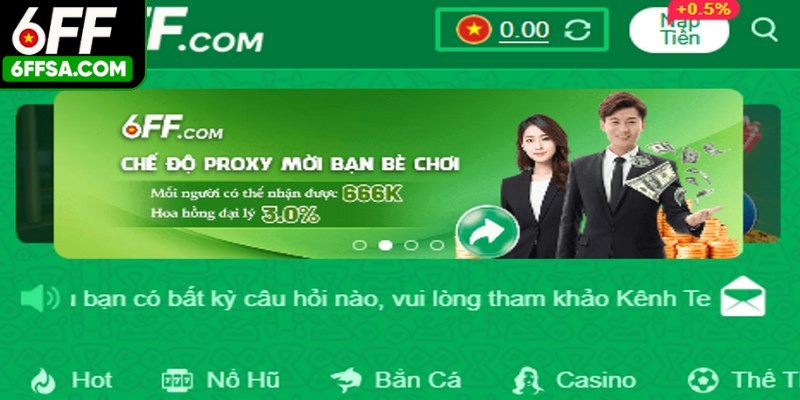 Link Vào 6FF An Toàn Giúp Anh Em Thỏa Sức Đam Mê