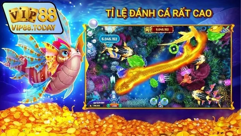Bắn cá Long Vương Tiến Lên – Săn cá hấp dẫn, thưởng cực lớn
