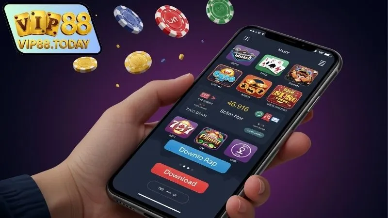 Tải app Vip88 – Trải nghiệm cá cược mọi lúc mọi nơi