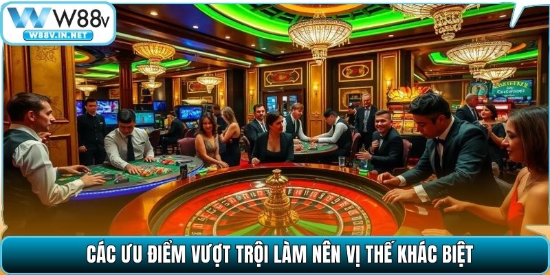 Casino W88 – Không Gian Giải Trí Sang Trọng & Thời Thượng