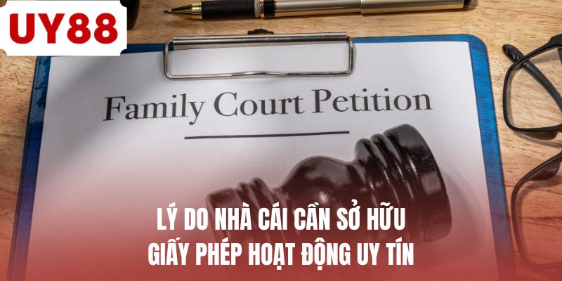 Giấy Phép Hoạt Động - Chứng Nhận Về Sự Minh Bạch Sân Chơi